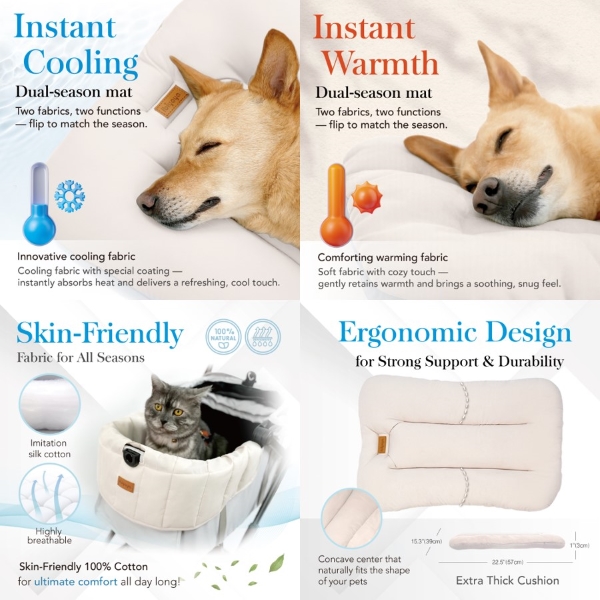 1b. All Seasons Cushion Set - Features