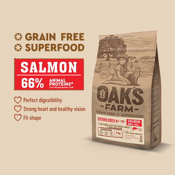 Oak's Farm Senior Salmon 